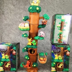 Pokemon 8 Figuren Baumhaus Figuren Set