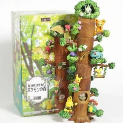 Pokemon 8 Figuren Baumhaus Figuren Set