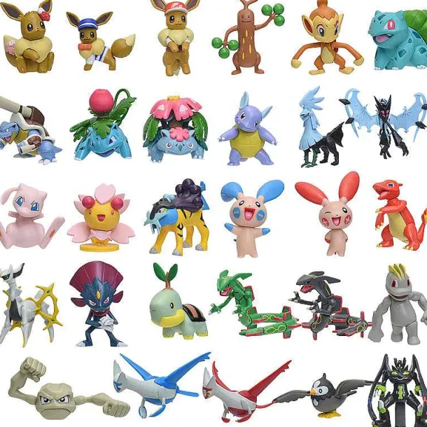 Pokemon Figuren (5-10Cm, Viele Verschiedene Pokemon Figuren Zur Wahl)
