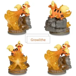 Pokemon Figuren 6Er Set Mit Charmander, Mimikyu, Fukano, Sylveon, Leafeon, Glaceon
