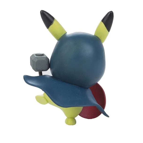 Pokemon Figuren - Pikachu Cosplay Als Captain America Iron Man Hulk Thanos Ant Man Thor (Ca. 10Cm)