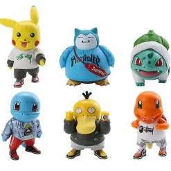 Pokemon Figuren Set - Pikachu Squirtle Charmander Psyduck