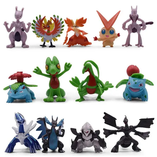 Pokemon Figuren - Viele Motive Zur Wahl (Ca. 3-5Cm)