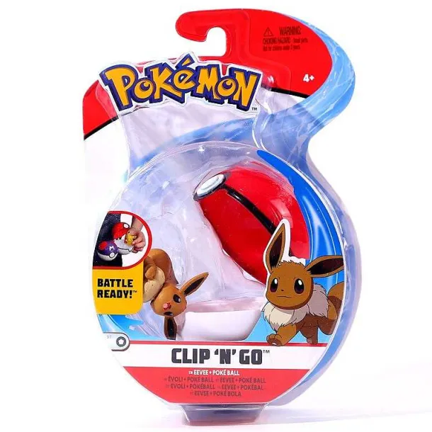 Pokemon Figur Mit Pokeball Clip N Go Spielzeug