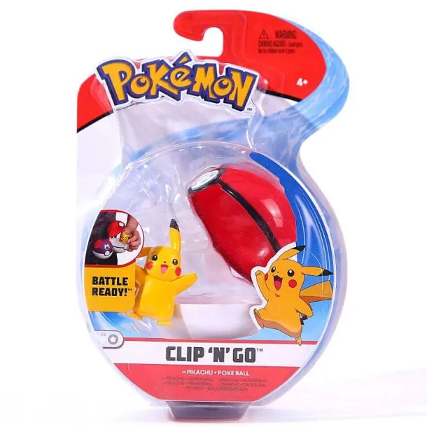 Pokemon Figur Mit Pokeball Clip N Go Spielzeug