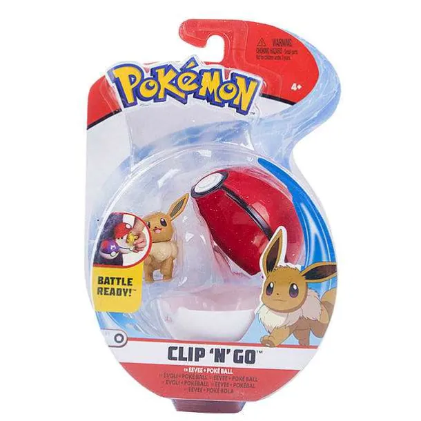 Pokemon Figur Mit Pokeball Clip N Go Spielzeug