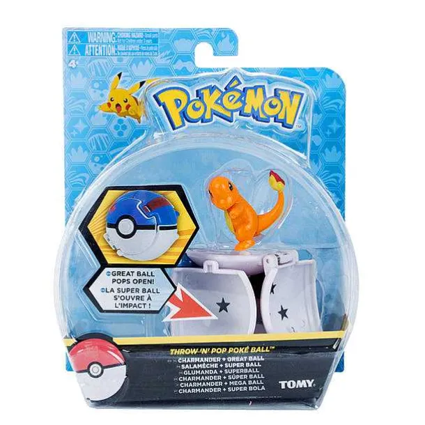 Pokemon Figur Mit Pokeball Clip N Go Spielzeug