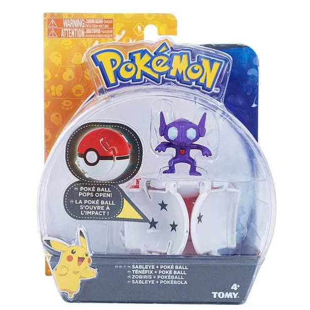 Pokemon Figur Mit Pokeball Clip N Go Spielzeug