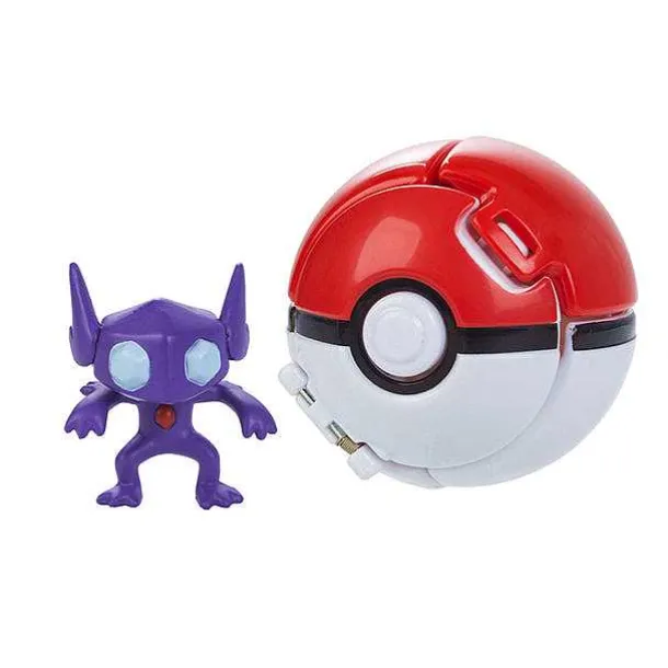 Pokemon Figur Mit Pokeball Clip N Go Spielzeug