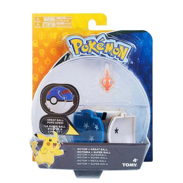 Pokemon Figur Mit Pokeball Clip N Go Spielzeug