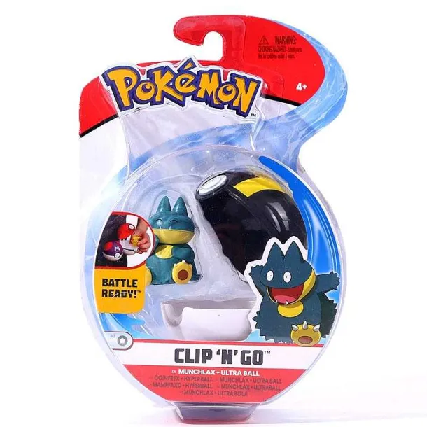Pokemon Figur Mit Pokeball Clip N Go Spielzeug