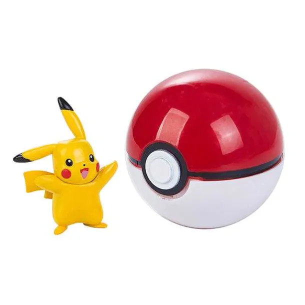 Pokemon Figur Mit Pokeball Clip N Go Spielzeug