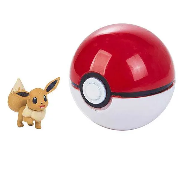 Pokemon Figur Mit Pokeball Clip N Go Spielzeug