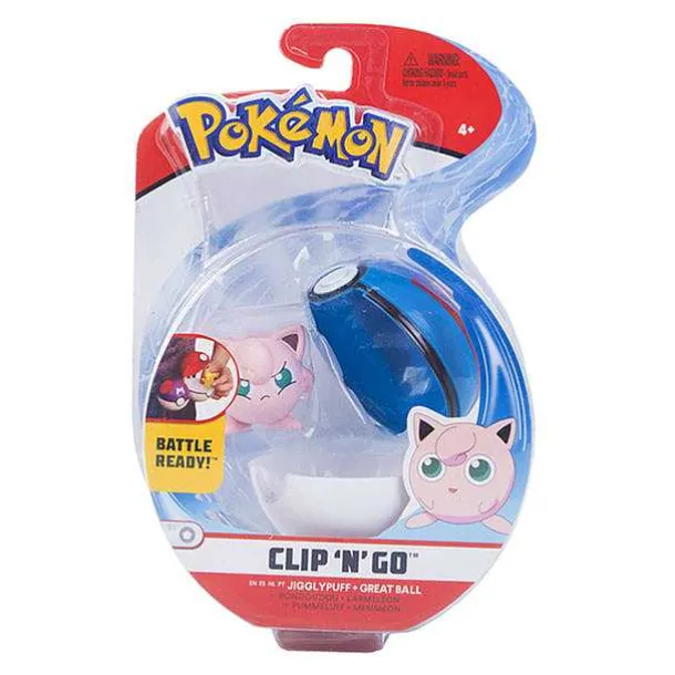 Pokemon Figur Mit Pokeball Clip N Go Spielzeug