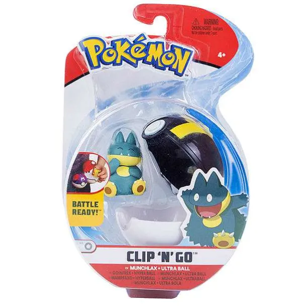 Pokemon Figur Mit Pokeball Clip N Go Spielzeug