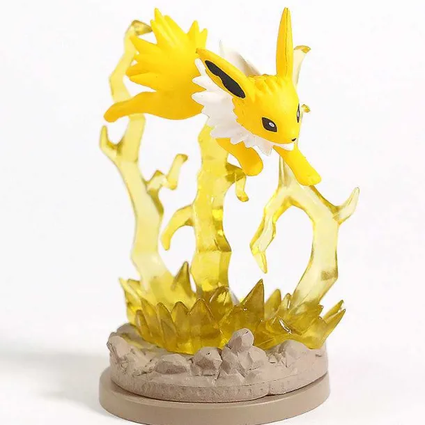 Pokemon Flareon Jolteon Umbreon Eevee Vulpix Rowlet Jigglypuff Cubone Litten Espeon Absol Sammel Figuren