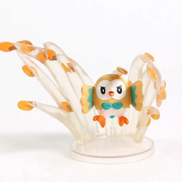 Pokemon Flareon Jolteon Umbreon Eevee Vulpix Rowlet Jigglypuff Cubone Litten Espeon Absol Sammel Figuren