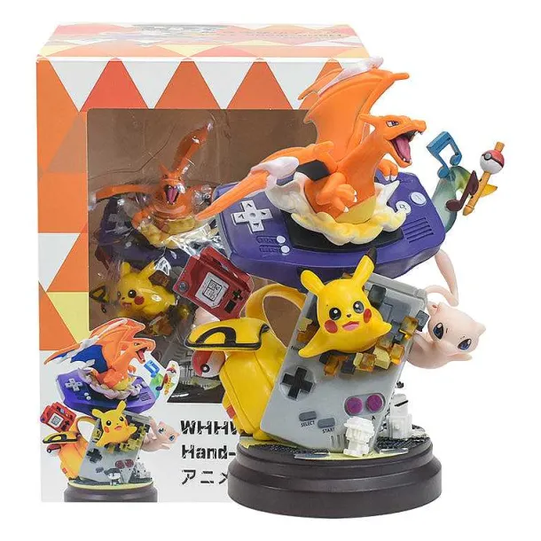 Pokemon Garados Oder Glurak Gameboy Statue