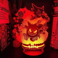 Pokemon Gengar Nacht Lampe Licht Mit Farbwechsel