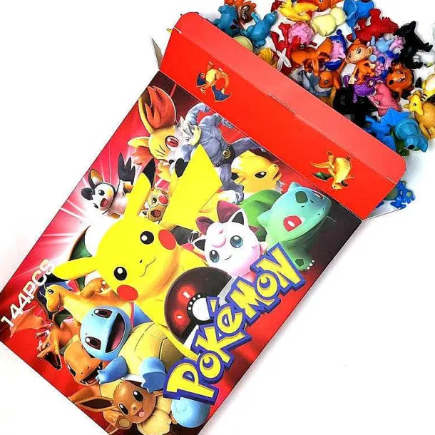 Pokemon Geschenkbox Mit 144 Figuren