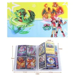 Pokemon Glurak Charizard U. A. Sammel Karten Album Fur 240 Karten