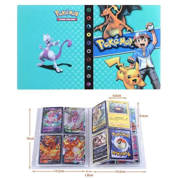Pokemon Glurak Charizard U. A. Sammel Karten Album Fur 240 Karten