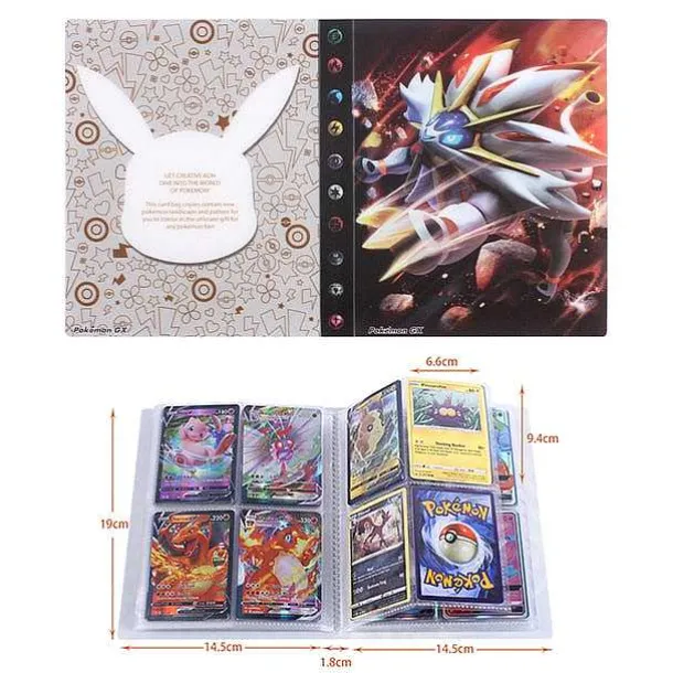Pokemon Glurak Charizard U. A. Sammel Karten Album Fur 240 Karten