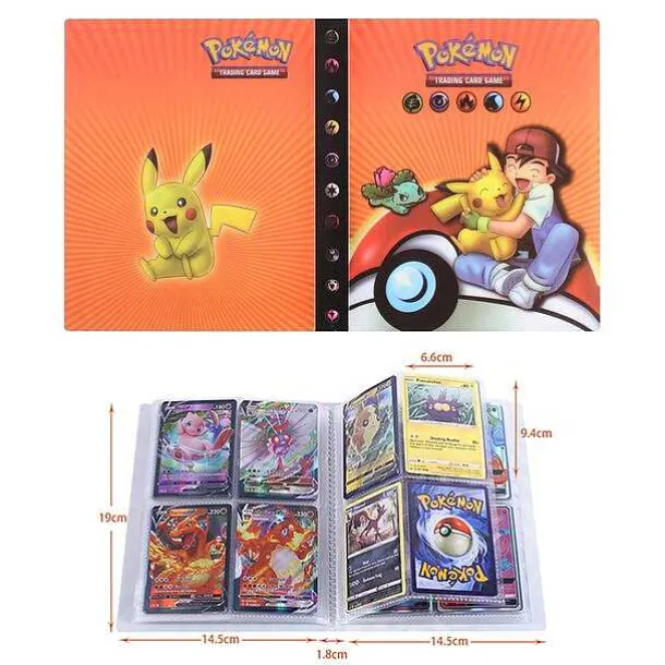 Pokemon Glurak Charizard U. A. Sammel Karten Album Fur 240 Karten