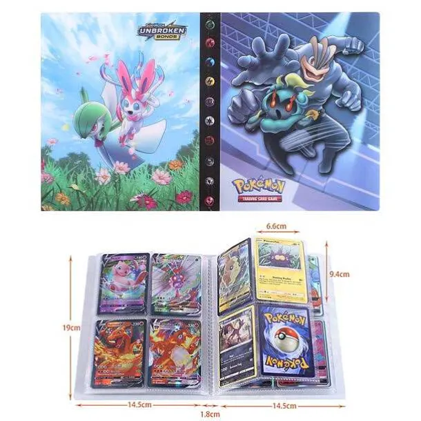 Pokemon Glurak Charizard U. A. Sammel Karten Album Fur 240 Karten