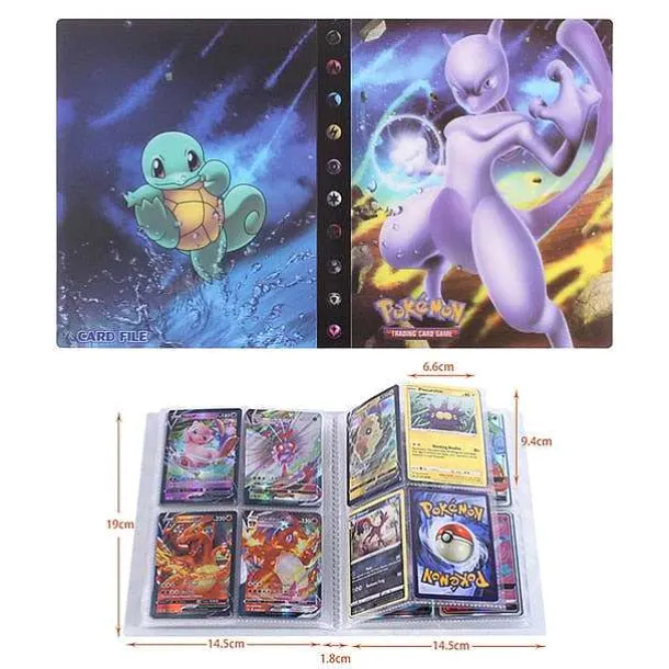 Pokemon Glurak Charizard U. A. Sammel Karten Album Fur 240 Karten