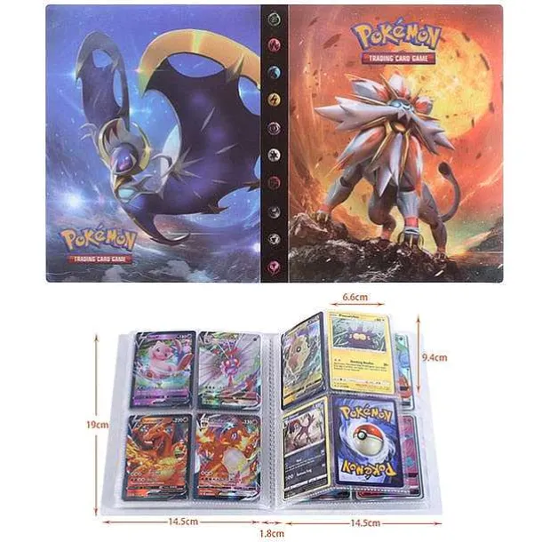 Pokemon Glurak Charizard U. A. Sammel Karten Album Fur 240 Karten