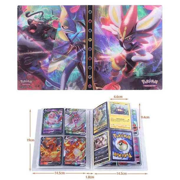 Pokemon Glurak Charizard U. A. Sammel Karten Album Fur 240 Karten