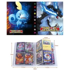 Pokemon Glurak Charizard U. A. Sammel Karten Album Fur 240 Karten