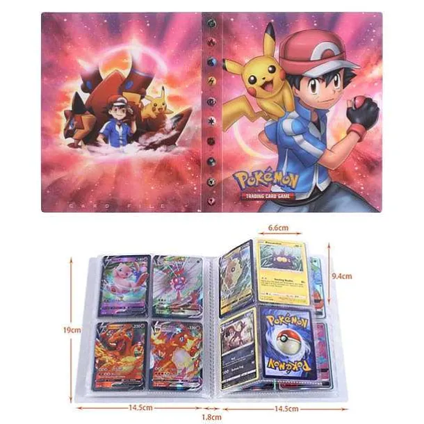 Pokemon Glurak Charizard U. A. Sammel Karten Album Fur 240 Karten