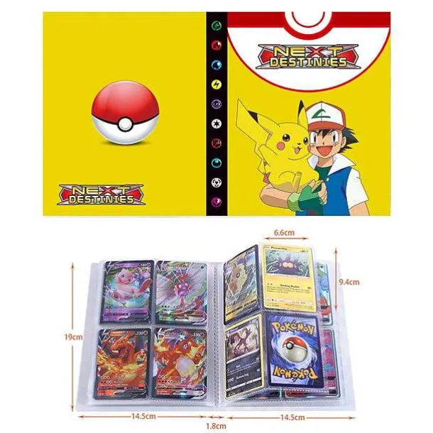 Pokemon Glurak Charizard U. A. Sammel Karten Album Fur 240 Karten