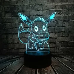 Pokemon Go 3D Led Lampe Mit Farbwechsel (Nachtlicht, Tischlampe)