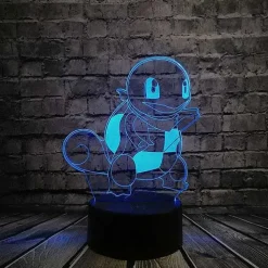 Pokemon Go 3D Led Lampe Mit Farbwechsel (Nachtlicht, Tischlampe)