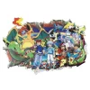 Pokemon Go Kawaii Pikachu Wandsticker