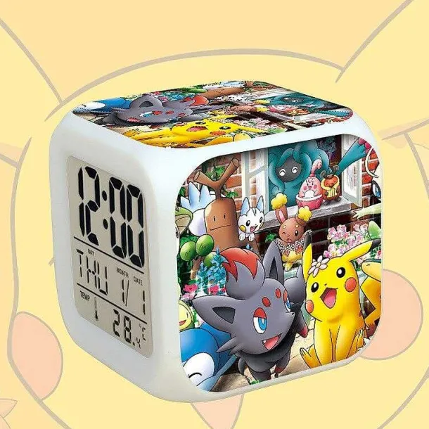 Pokemon Go Led-Wecker-Wurfel