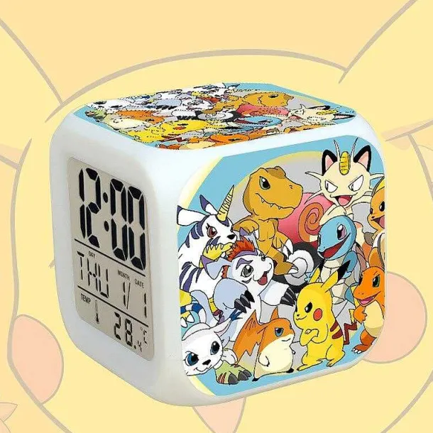 Pokemon Go Led-Wecker-Wurfel