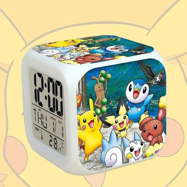 Pokemon Go Led-Wecker-Wurfel