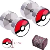Pokemon Go Pokeball Ohrstecker - Ohrringe Mit Geschenktruhe
