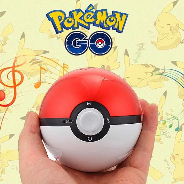 Pokemon Go Pokeball Portabler Super Bass Lautsprecher