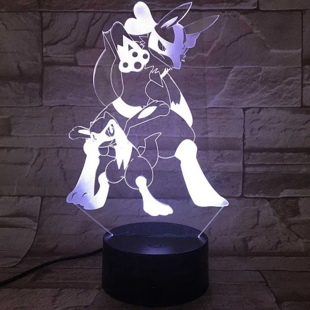 Pokemon Go Snorlax, Ash Ketchum U. A. Lampe Mit Farbwechsel (7 / 16 Farben)