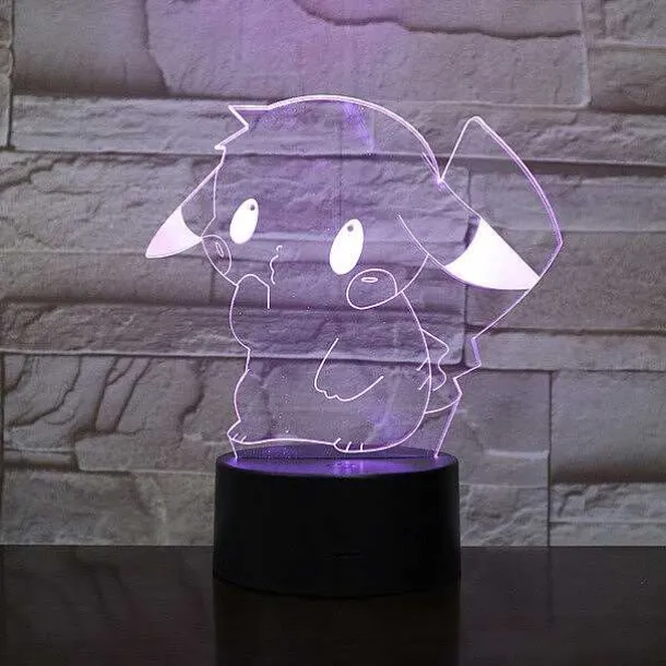 Pokemon Go Snorlax, Ash Ketchum U. A. Lampe Mit Farbwechsel (7 / 16 Farben)