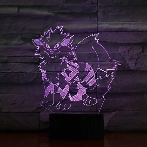 Pokemon Go Snorlax, Ash Ketchum U. A. Lampe Mit Farbwechsel (7 / 16 Farben)