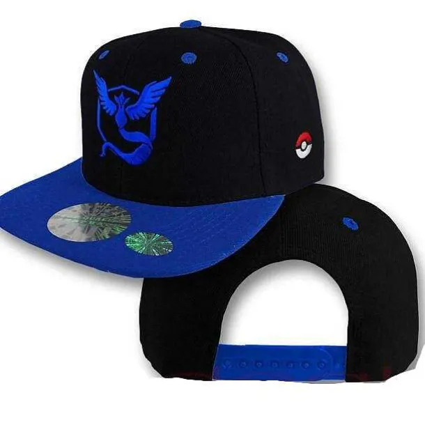 Pokemon Go Team Instinct, Team Mystic, Team Valor Mutze, Baseball Caps