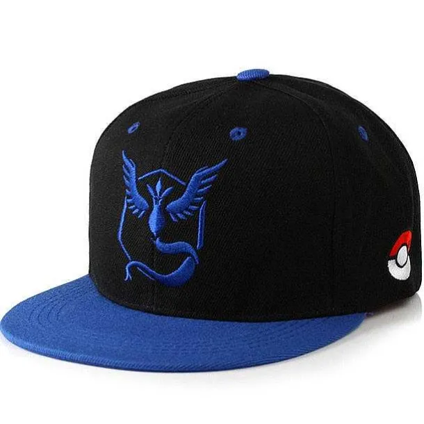 Pokemon Go Team Valor, Team Mystic, Team Instinct - Baseball Cap Snapback Cap