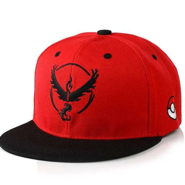 Pokemon Go Team Valor, Team Mystic, Team Instinct - Baseball Cap Snapback Cap