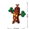 Pokemon Growlithe, Raichu, Weezing, Sudowoodo, Fennekin, Froakie Baustein Figuren